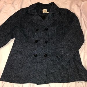 Navy Blue Pea Coat